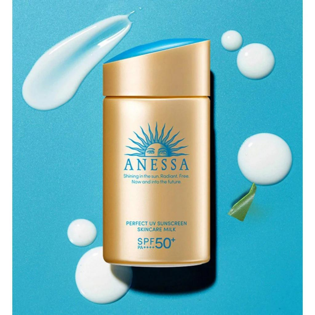Anessa Sữa Chống Nắng Perfect UV Suncreen Skincare Milk 60ml - Vỏ giấy