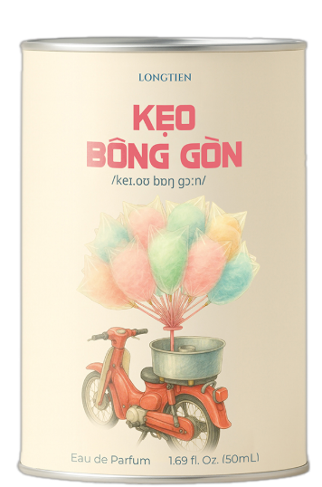 LONGTIEN Kẹo Bông Gòn EDP - 10ml