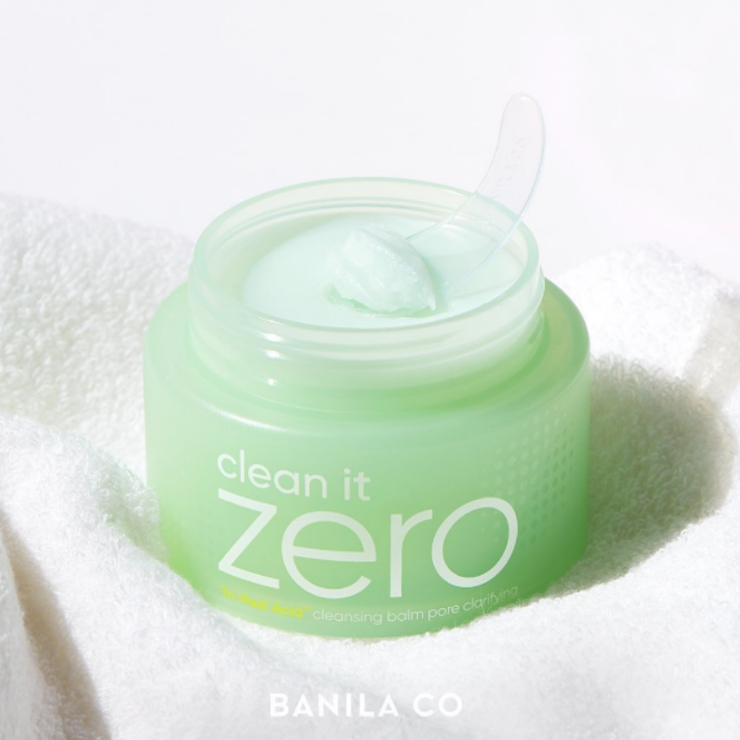 Banila Co Sáp tẩy trang Zero Pore Clarifying (màu xanh lá) 100ml - dành cho da dầu, mụn