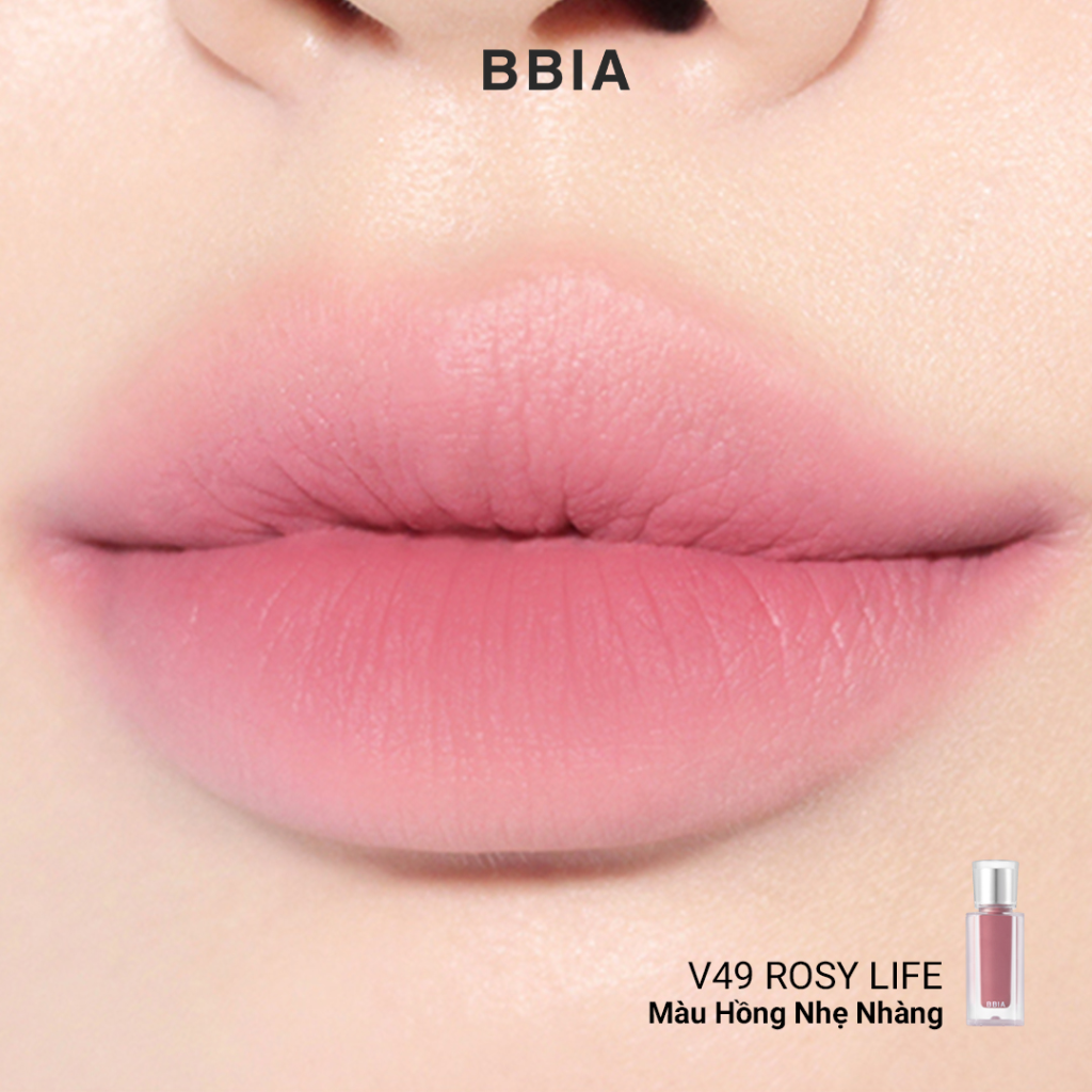 BMT 5/2027 - BBIA LAST VELVET TINT (MLBB) - V49 Rosy Life HOT