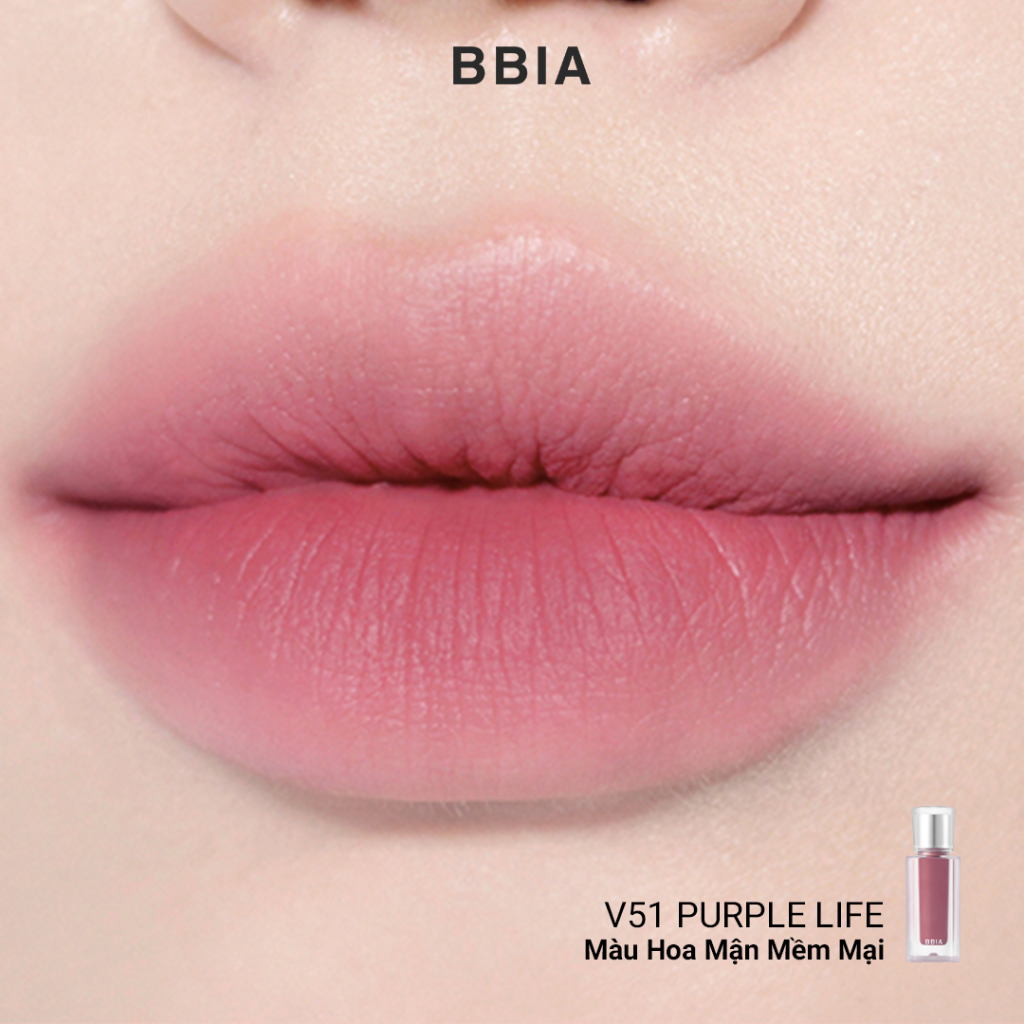 BMT 5/2027 - BBIA LAST VELVET TINT (MLBB) - V49 Rosy Life HOT