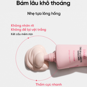 Beplain Chống Nắng Sunmuse Tone Up & Correcting Peach Pink 50ml