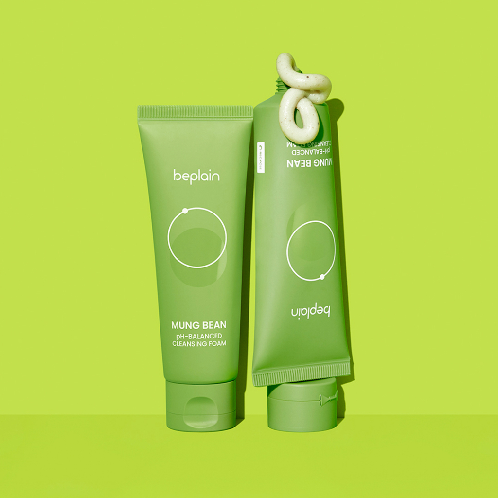 Beplain Sữa Rửa Mặt Mung Bean pH-Balanced Cleansing Foam Mini - 20ml