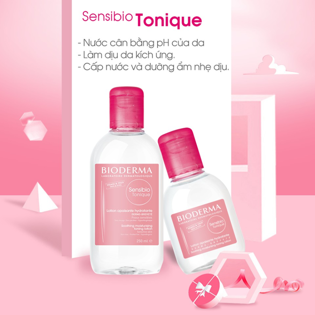 04/2025 - Bioderma Nước Cân Bằng Sensibio Toner 250ml