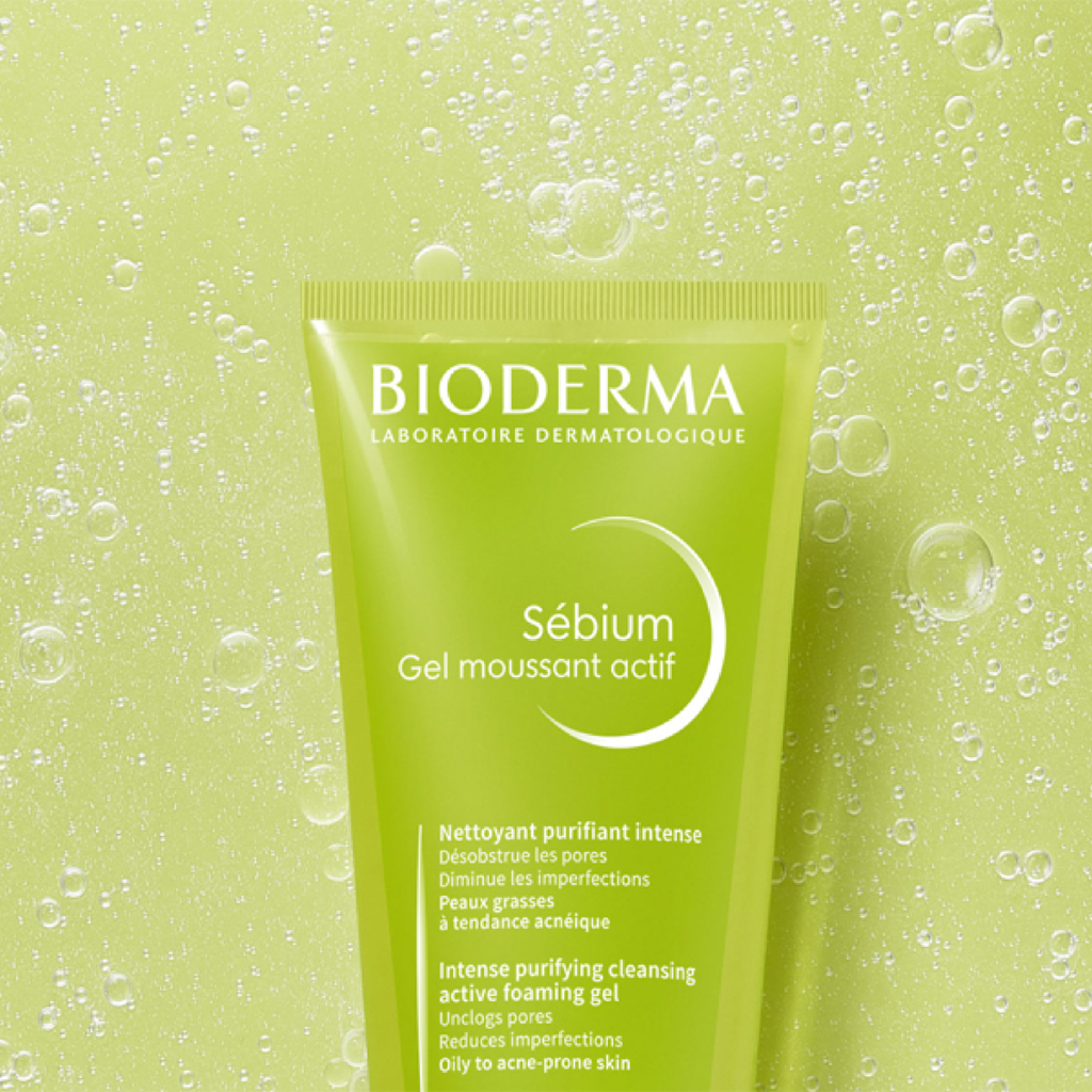 Bioderma Rửa Mặt Sebium Gel Moussant Actif