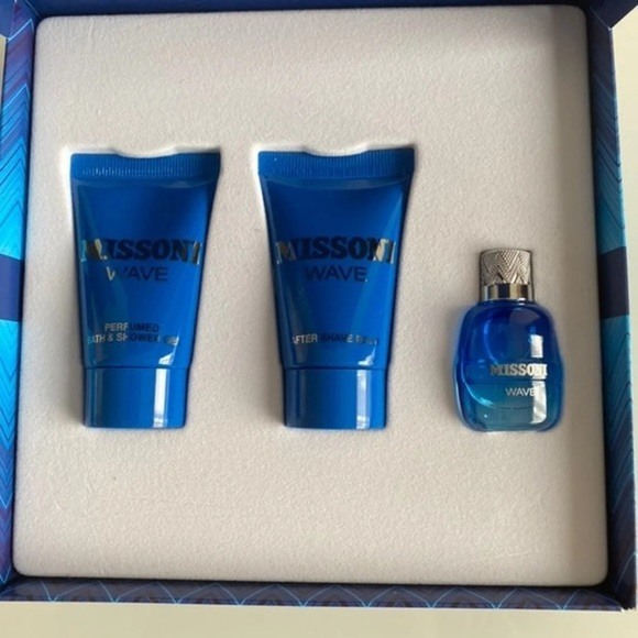 Set Missoni Wave 5ml + After Shave Balm 25ml + Bath&Shower Gel 25ml