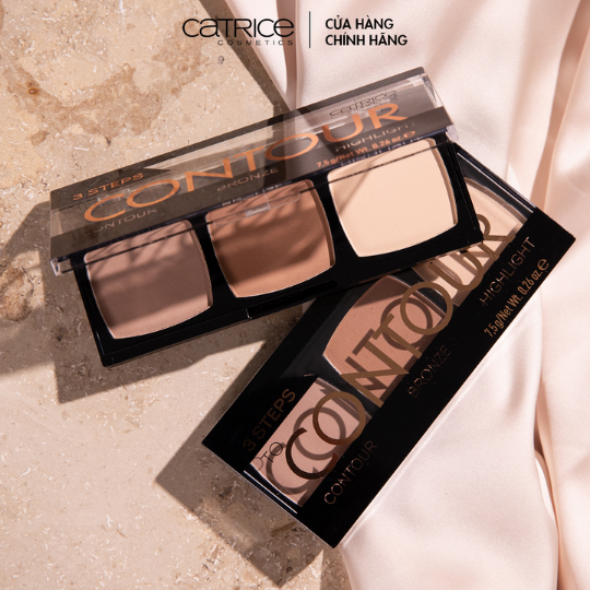 Catrice Bảng Tạo Khối 3 Steps To Contour Palette 010