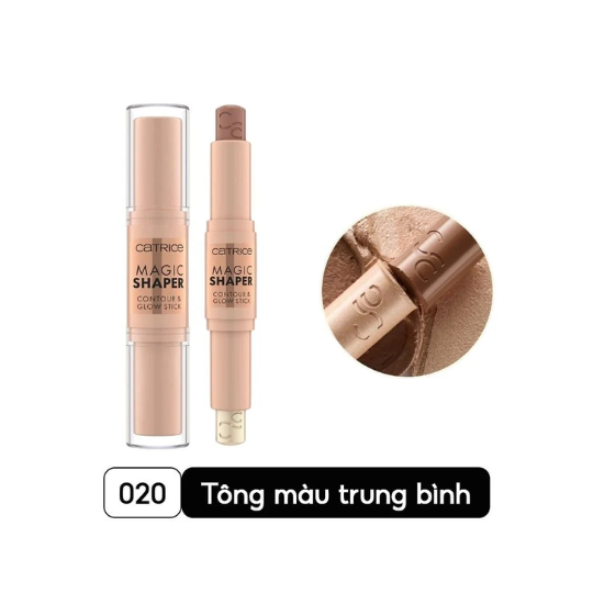 Catrice Bút Tạo Khối 2 Đầu Magic Shaper Contour & Glow Stick