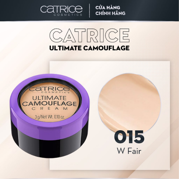 BMT 1/2027 - Catrice Che Khuyết Điểm Ultimate Camouflage Cream - 015