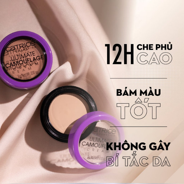BMT 1/2027 - Catrice Che Khuyết Điểm Ultimate Camouflage Cream - 015