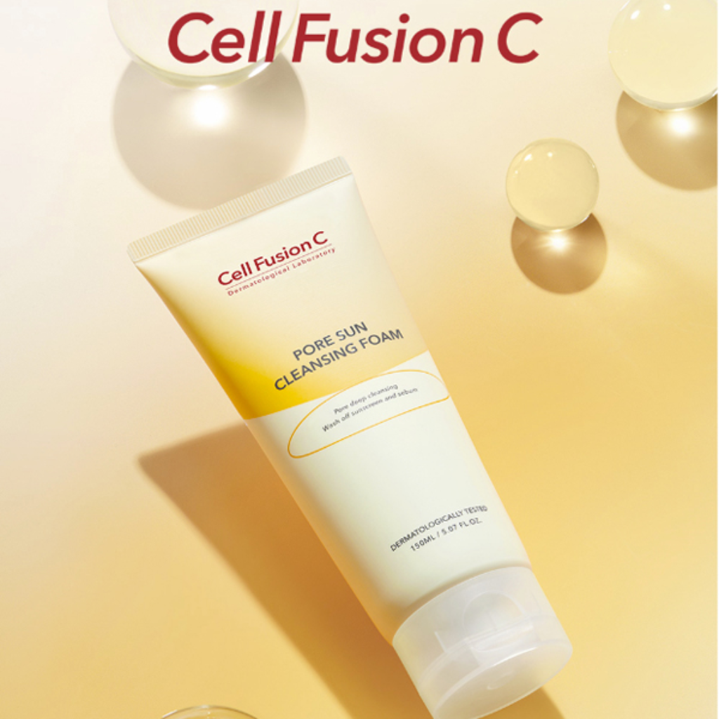 Cell Fusion C Sữa Rửa Mặt Pore Sun Cleansing Foam 150ml