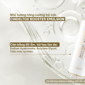 Cindeltox Booster Emulsion Nhũ Tương Giúp Trắng Sáng Da Size Mini 20ml