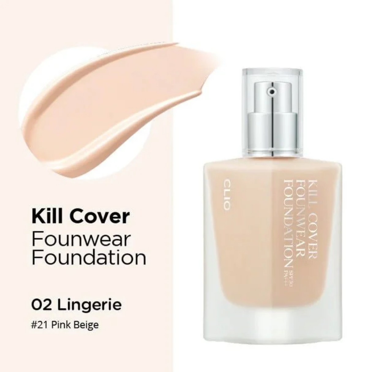 Clio Kem Nền Kill Cover High Glow Foundation
