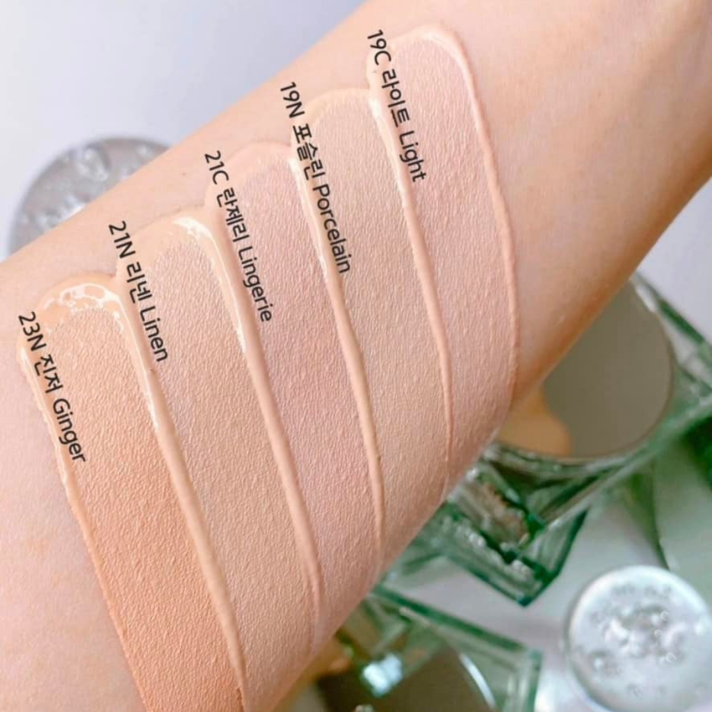 Clio Phấn Nước Kill Cover Skin Fixer Cushion SPF50+ PA+++ - Xanh Lá  - 21C