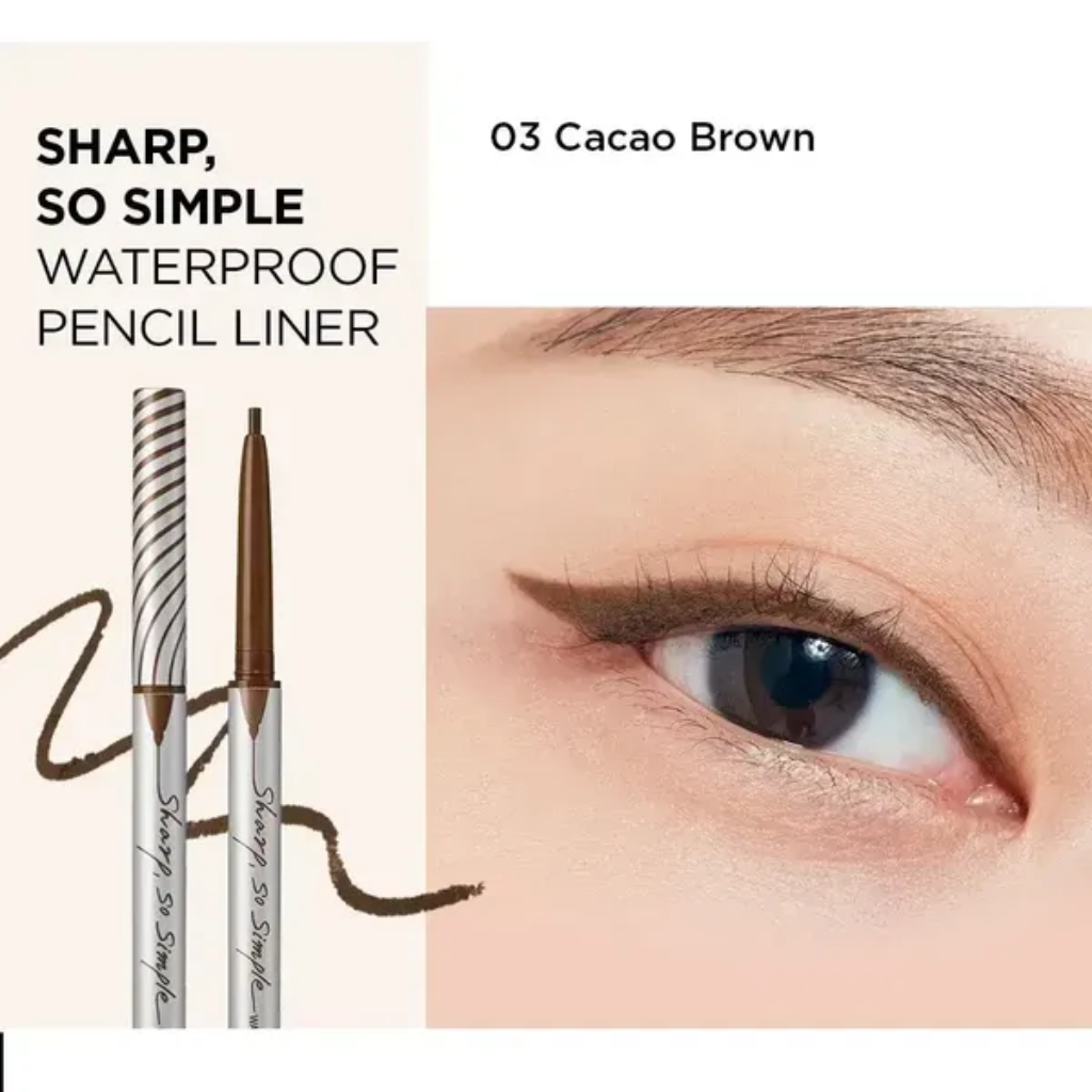Clio Sáp Kẻ Mắt Sharp So Simple Waterproof