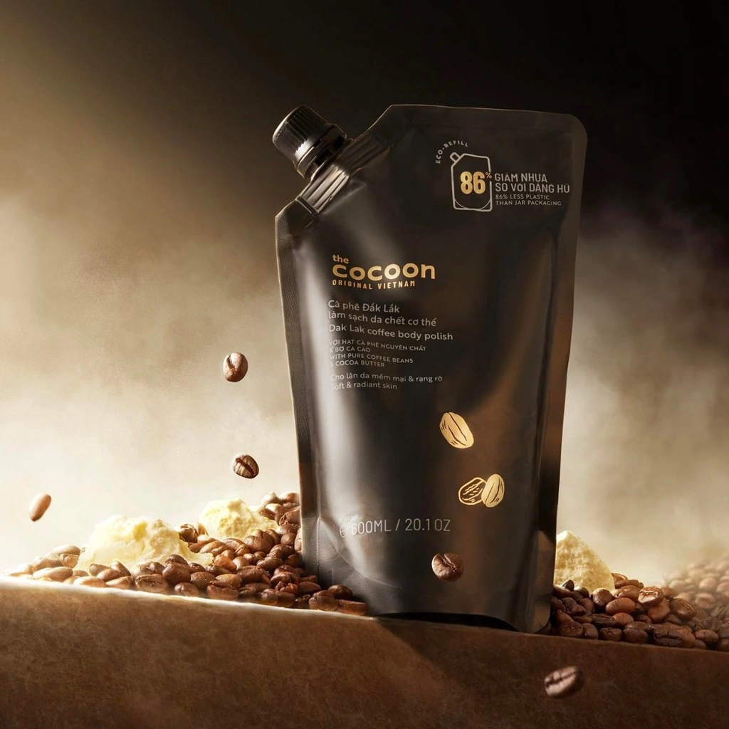 COCOON Cà Phê Đắk Lắk Làm Sạch Cơ Thể Refill 600ml