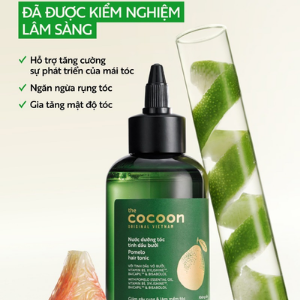 COCOON Nước Dưỡng Tóc Tinh Dầu Bưởi 140ml