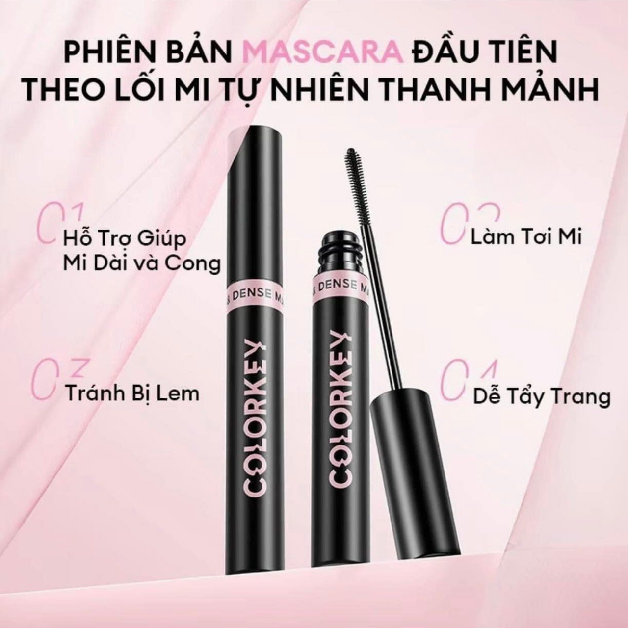 COLORKEY LONG & DENSE MASCARA