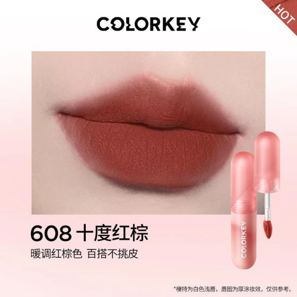 COLORKEY Airy Lip Gloss Mousse Series