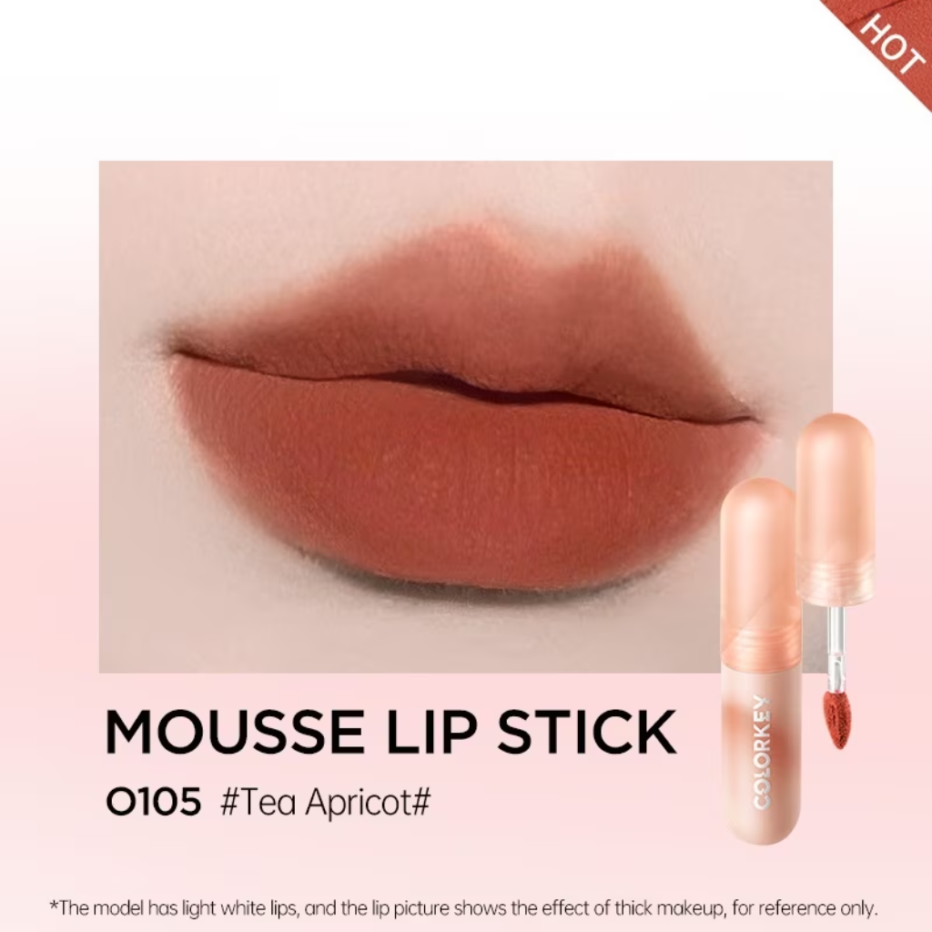 COLORKEY Airy Lip Gloss Mousse Series