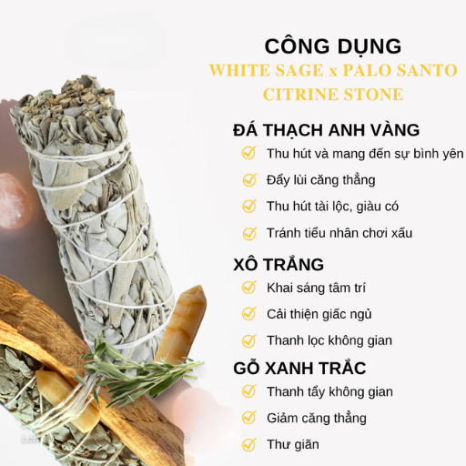 Palo & Sage Xô Thơm