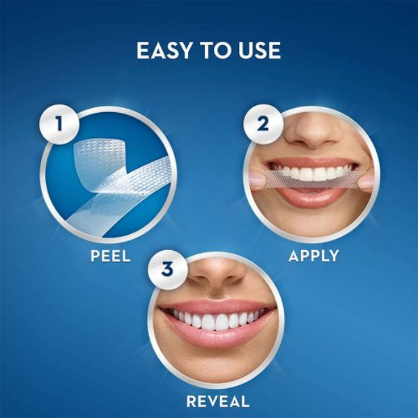 BMT 4/2027 - Crest 3D Whitestrips Miếng Dán Trắng Răng 30 Minutes 1pcs