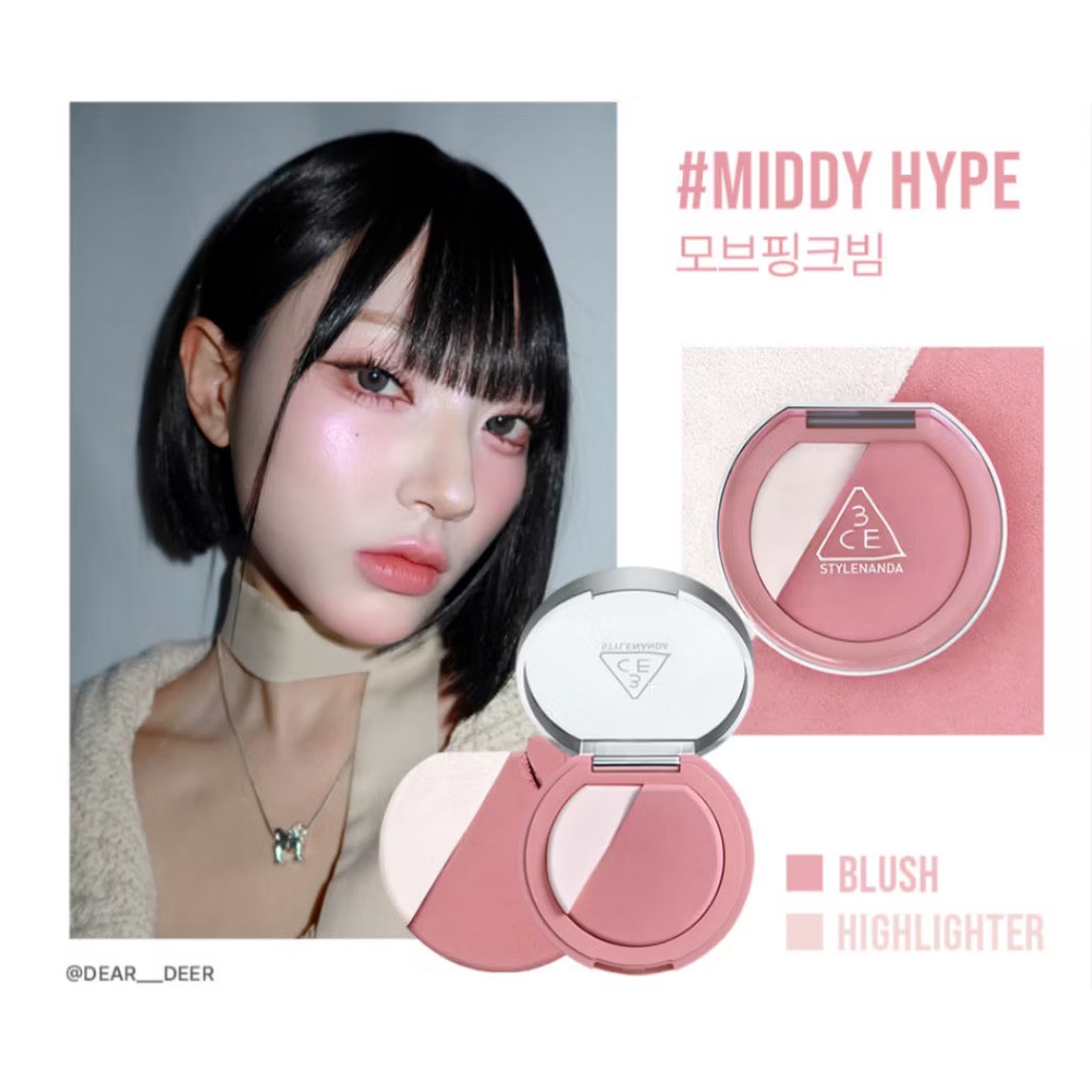 3CE Phấn Má Hồng Bắt Sáng BlushLighter