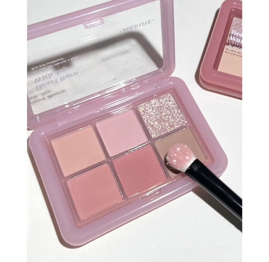 HOLD LIVE Bảng Phấn Mắt 6 ô Cloud Gauze Powder Phấn Mắt Palette #H01