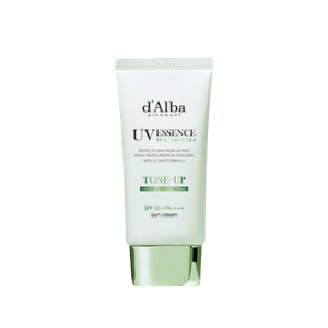 D'Alba Kem Chống Nắng UV Essence Waterfull tone Up Green Correcting 50ml