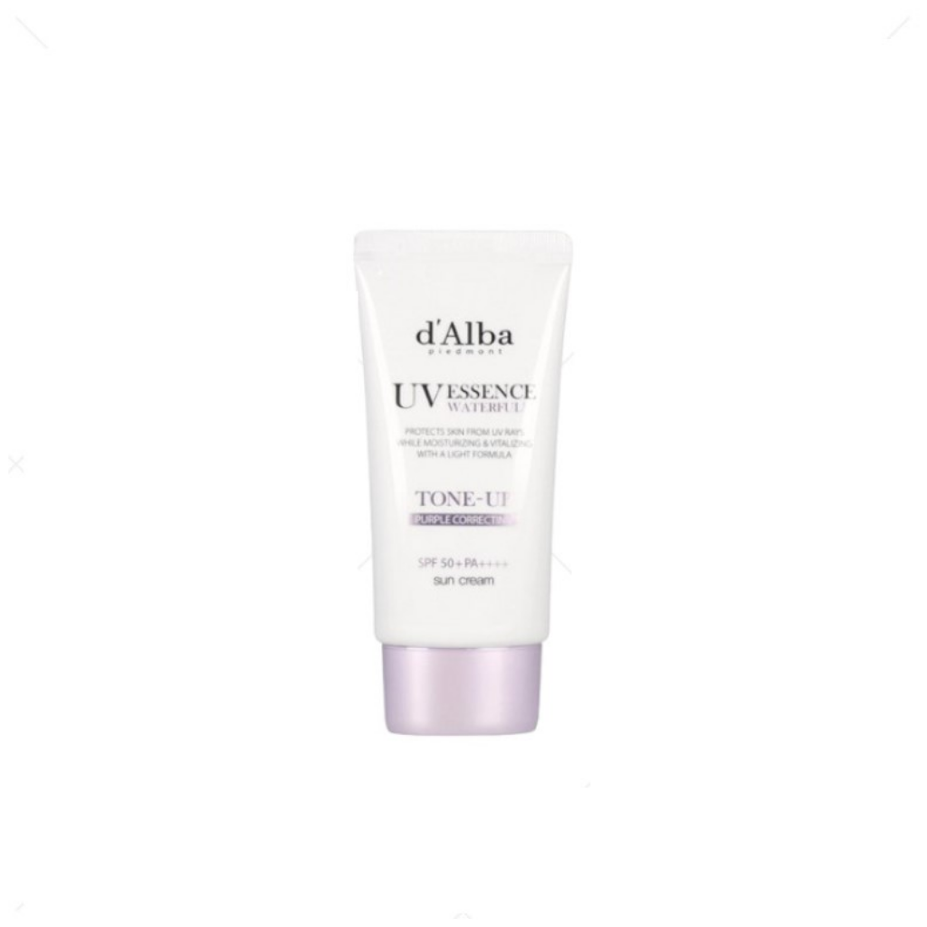 D'Alba Kem Chống Nắng Waterfull TONE UP Sun Cream 50ml - Tím