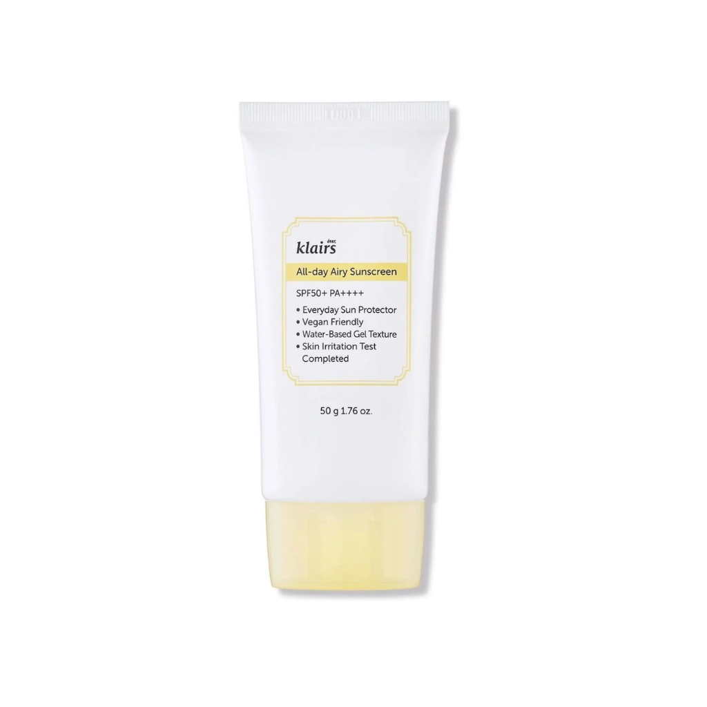 DL 10/2025 - Dear,Klairs Kem chống nắng All-day Airy Sunscreen SPF50+ PA++++ 50g