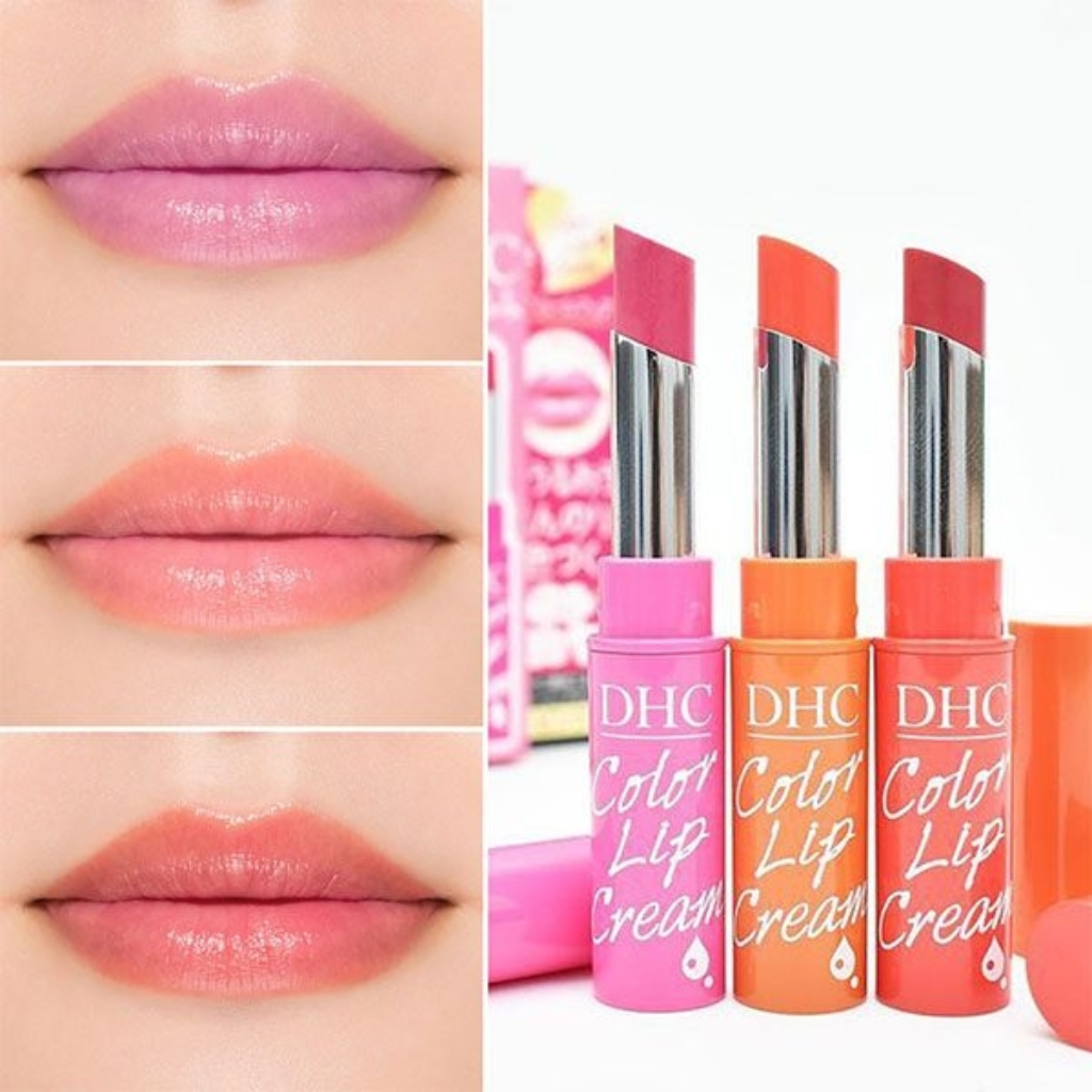 DHC Son Dưỡng Color Lip Cream - Hồng