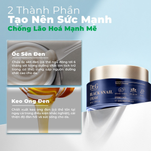 Dr.G Kem Dưỡng Black Snail Cream 50ml