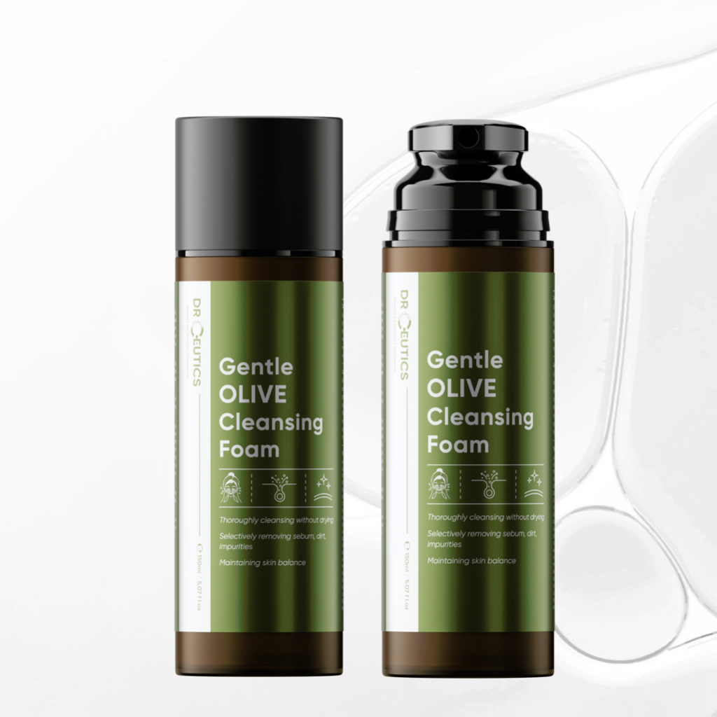 DrCeutics Sữa Rửa Mặt Olive Cleansing Foam - 250ml