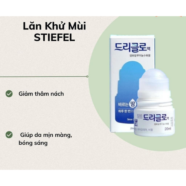 Driclor Lăn Khử Mùi 20ml