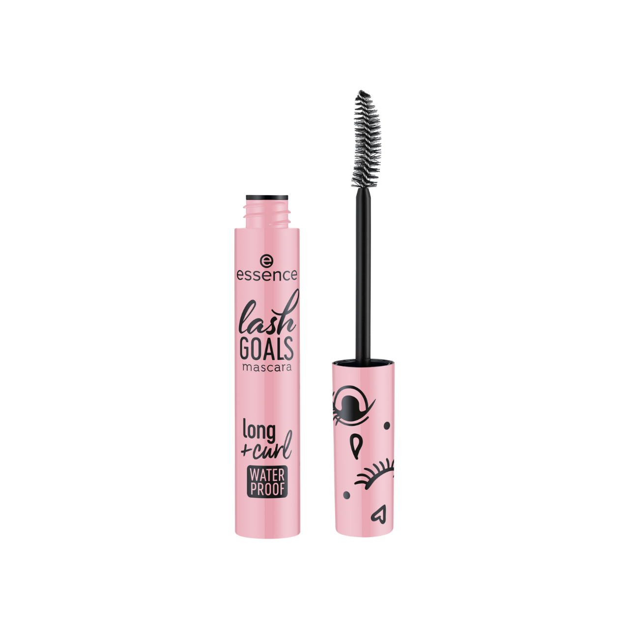 Essence Chuốt mi Lash Goals Mascara Long & Curl Waterproof 7.5 ml (Hồng)