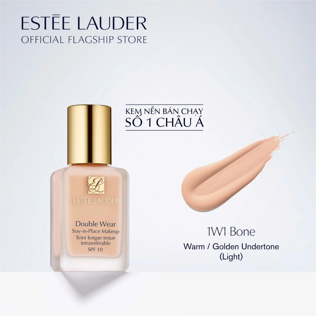 Estee Lauder Kem Nền Double Wear - 30ml - Tone 2C0 Cool Vanilla