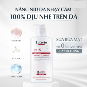 Eucerin Sữa Rửa Mặt pH 5 - 400ml