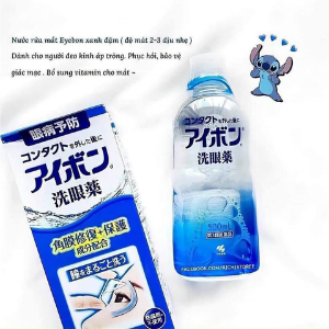 Eyebon Nước Rửa Mắt Bảo Vệ Giác Mạc 500ml - Xanh Dương