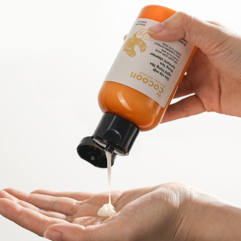 COCOON Sữa Rửa Mặt Nghệ Hưng Yên Mini140ml