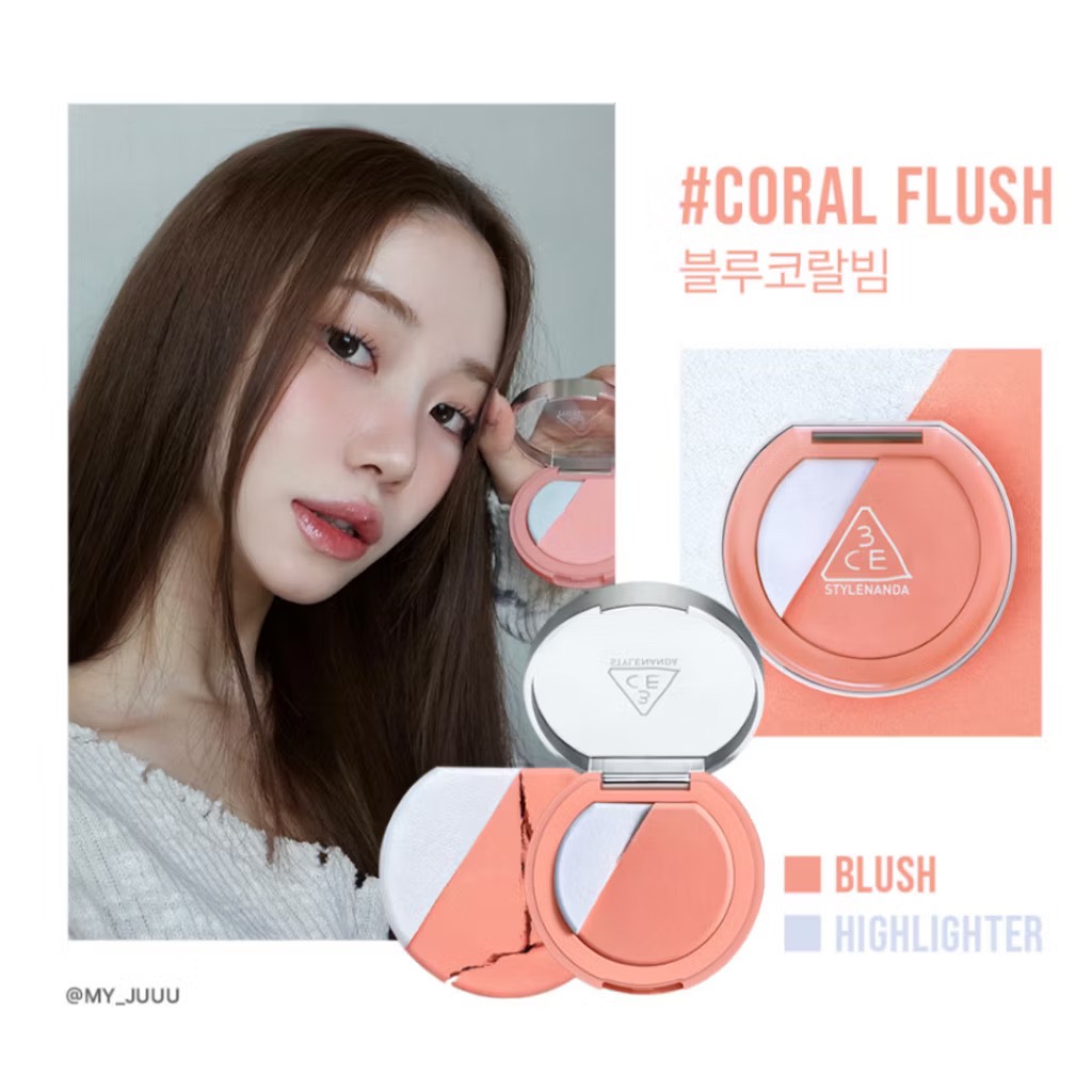 3CE Phấn Má Hồng Bắt Sáng BlushLighter