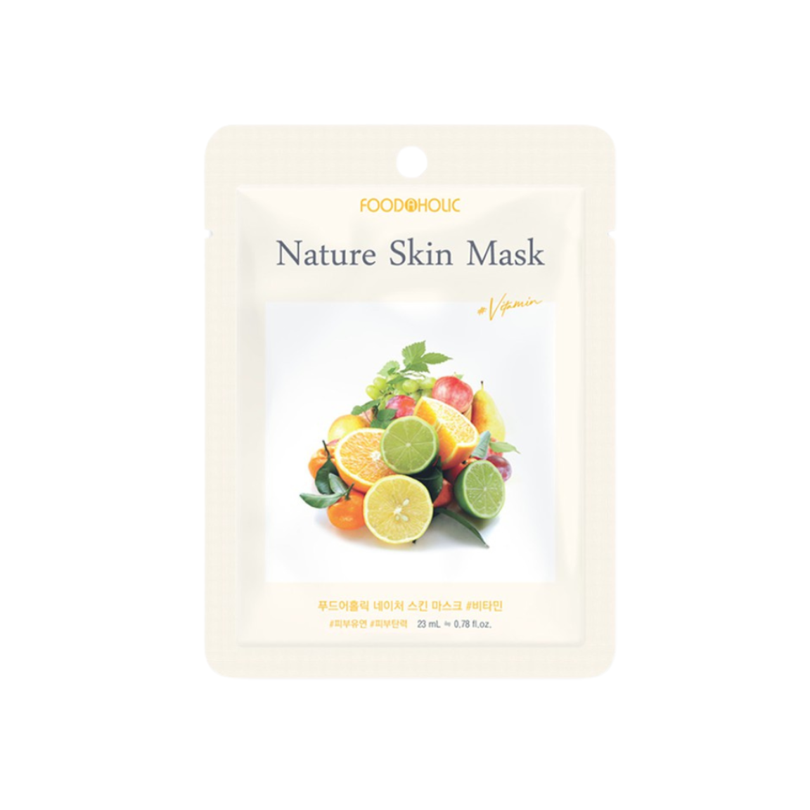 Foodaholic Nature Skin Mask D/C - Hyaluronic Acid