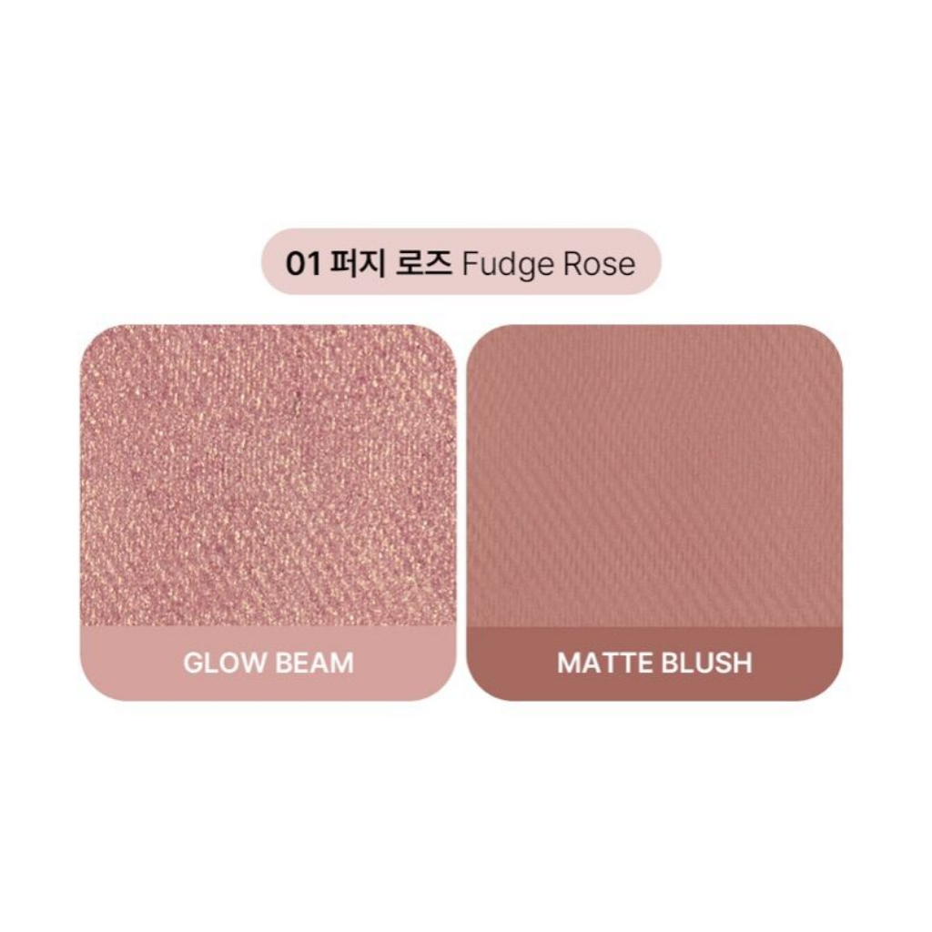 Too Cool For School Má Hồng Blush Beam Duo