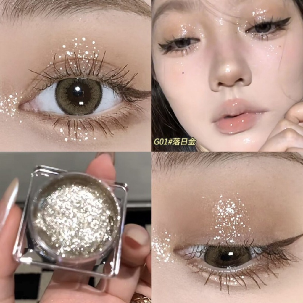 GELLA'S Phấn Mắt Dạng Lỏng - Nhũ Chảy Bắt Sáng D/C