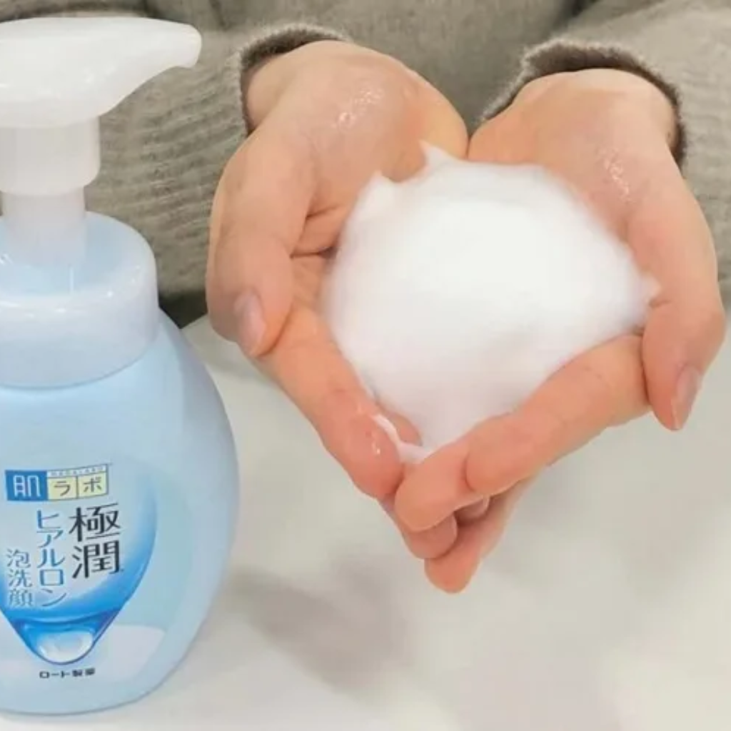Hadalabo Sửa Rửa Mặt Bản tạo Bọt Dưỡng Ẩm 160ml