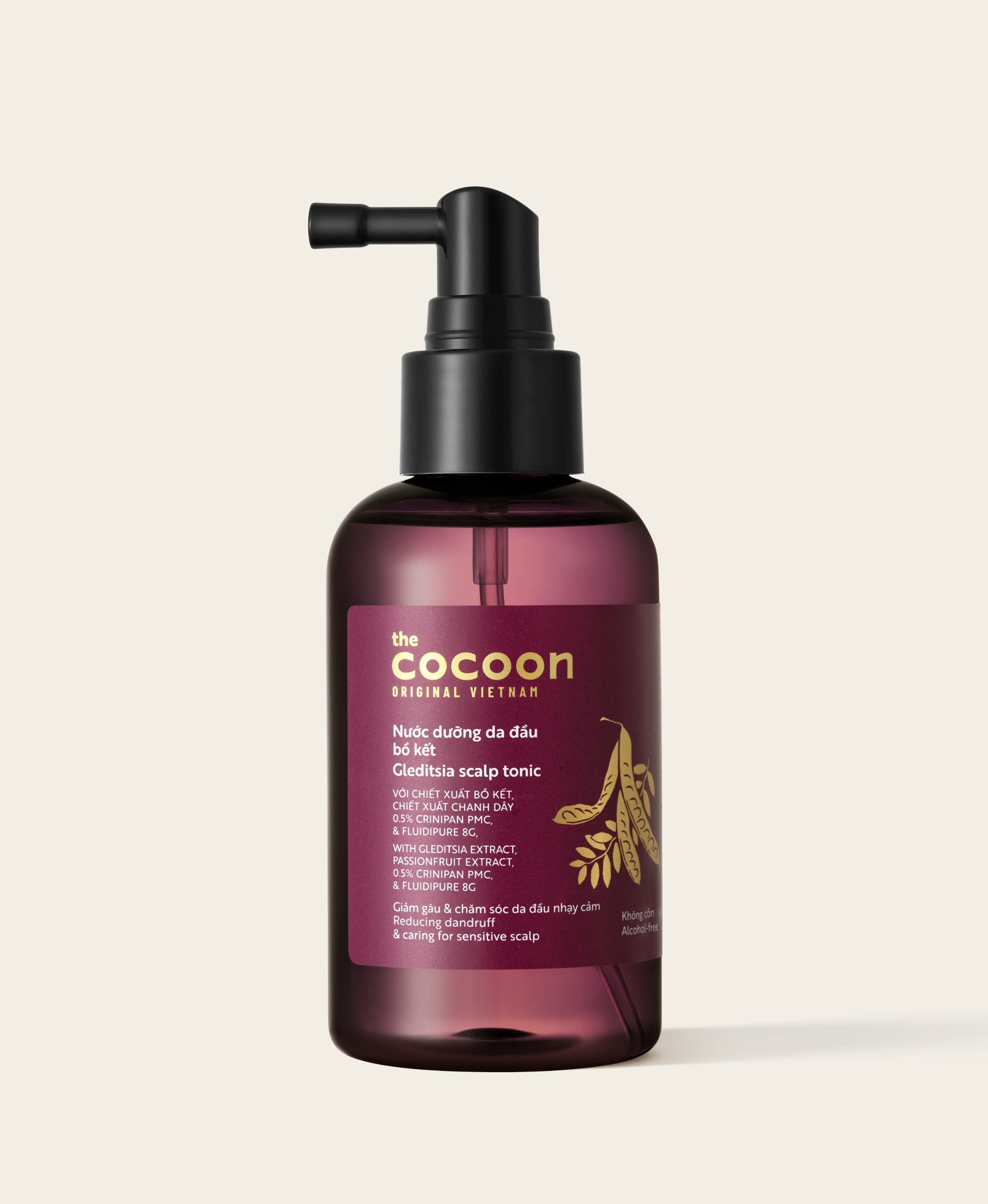 COCOON Nước Dưỡng Da Đầu Bồ Kết 140ml