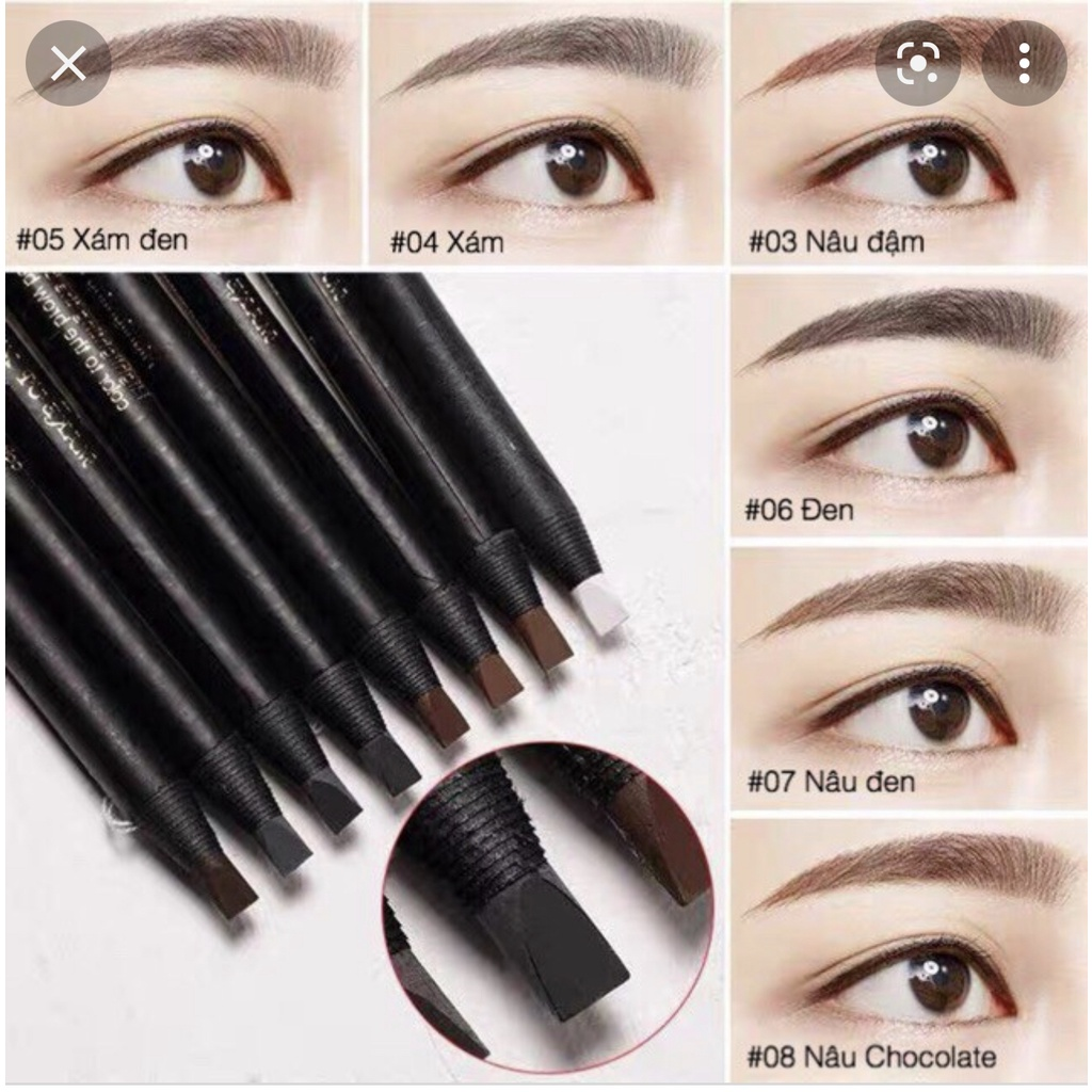 Haozhuang Chì Mày Xé Eyebrow Pencil