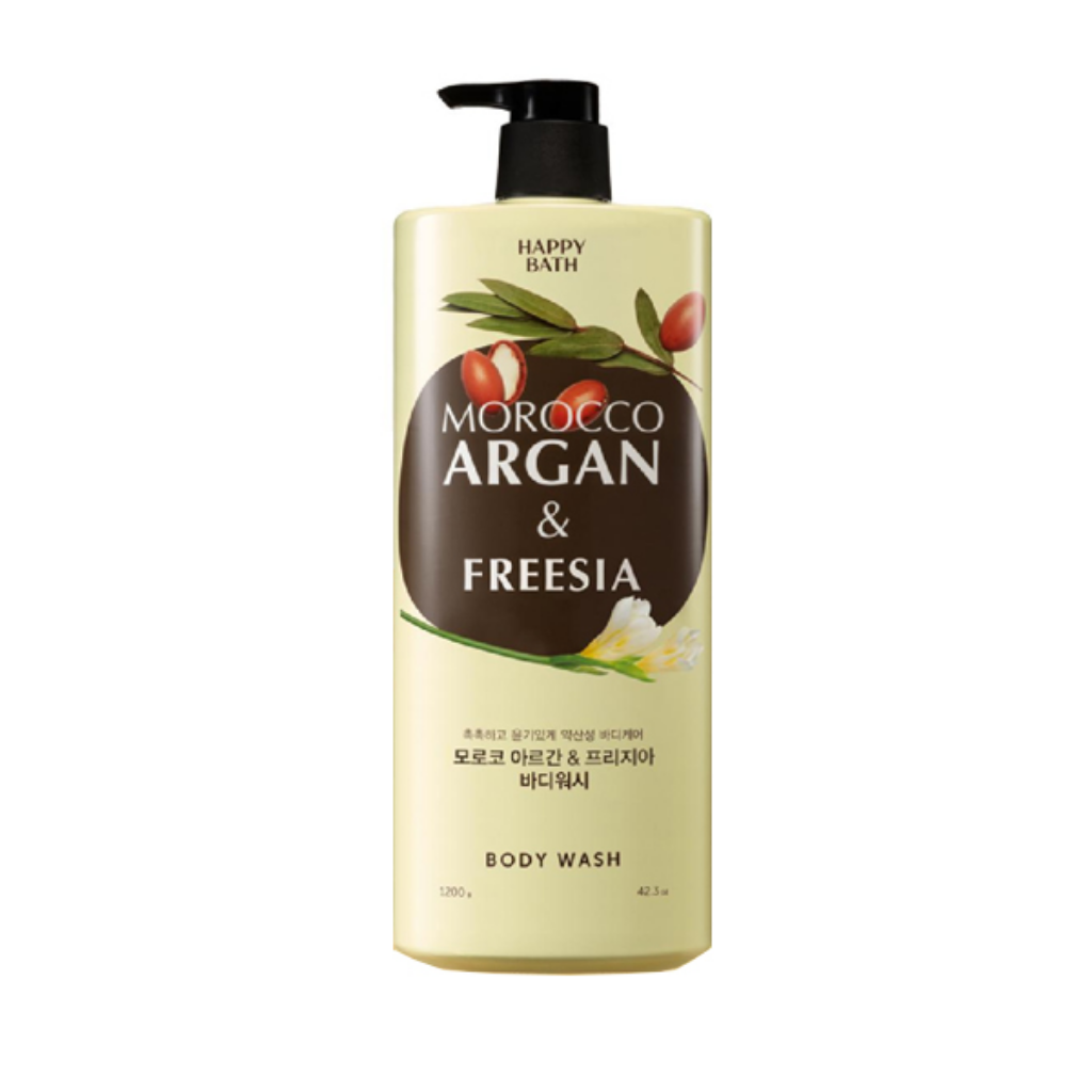 BMT - 4/2026 - Happy Bath Sữa Tắm Moroccan Argan 1200g - Freesia