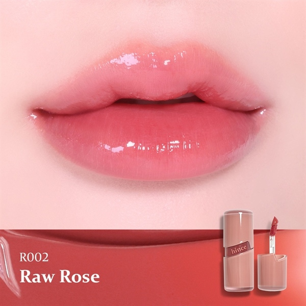BMT 11/26 - Hince Raw Glow Gel Tint 4ML - R002 Raw Rose