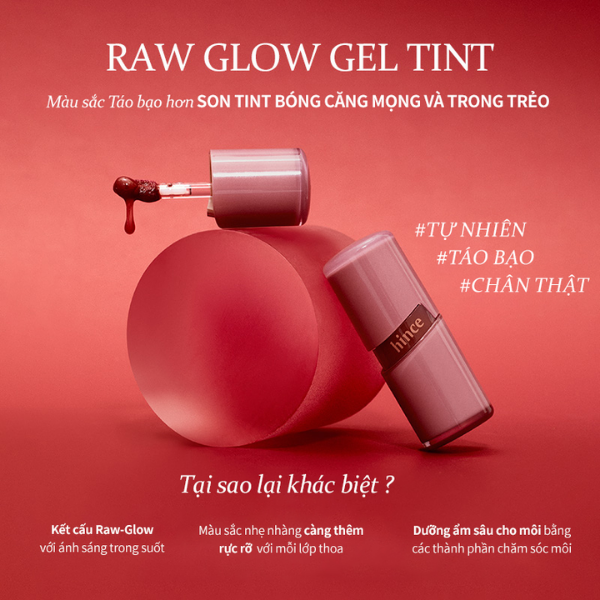 BMT 10/26 - Hince Raw Glow Gel Tint 4ml